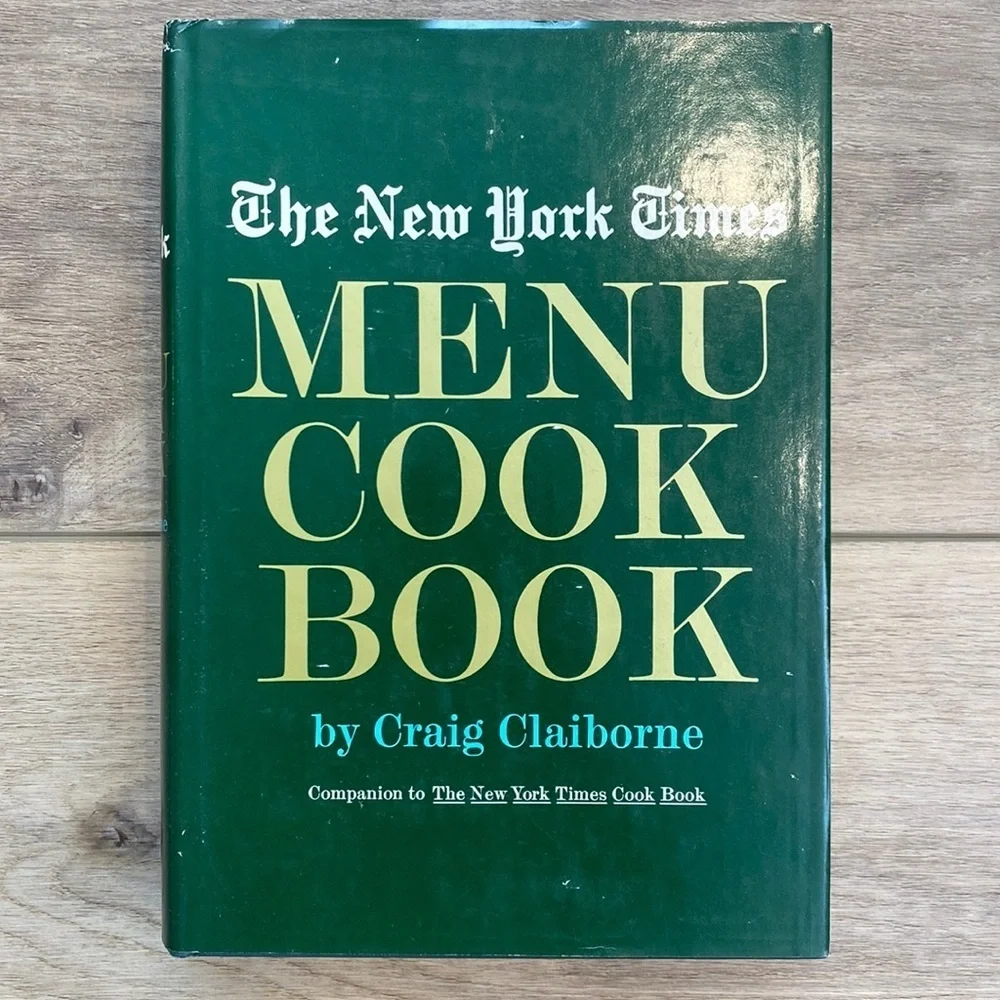 Vintage 66’ The‎ New York Times Menu Cookbook